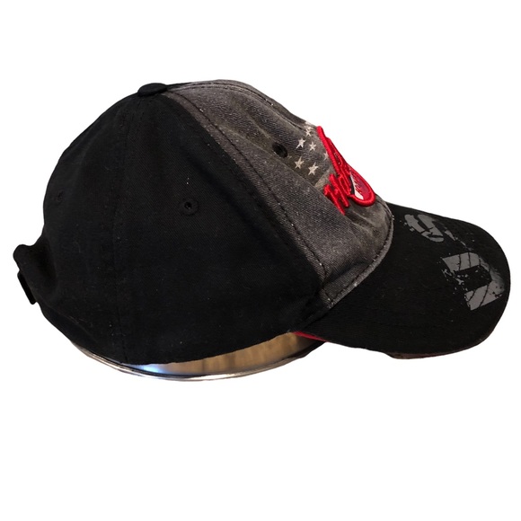 Unisex HardRock Hotel tag Biloxi adjustable cap hat embroidered US flag graphic - Picture 3 of 7